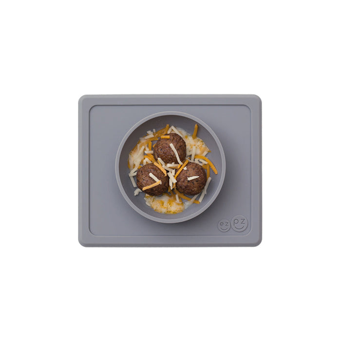 Individual Bowl Mini Mat Gray