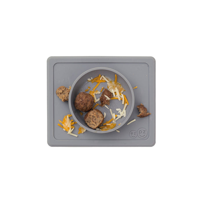 Individual Bowl Mini Mat Gray
