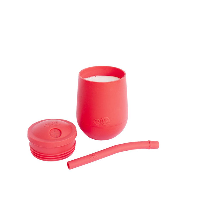Vaso Cup + Straw Coral