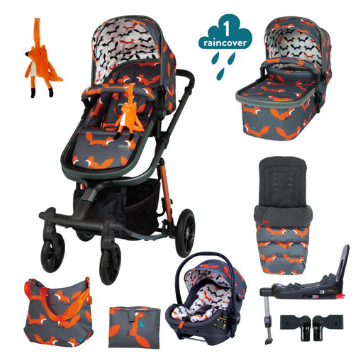 Coche Giggle Quad Charcoal Mister Fox