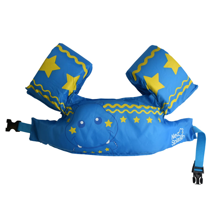 Flotador Infantil Hipopotamo Azul 51x56 Cms GamePower