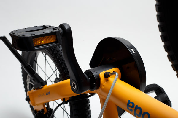 Bicicleta Pro Aluminio Aro 14 Naranjo Roda