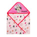 Toalla Capucha Minnie Corazones