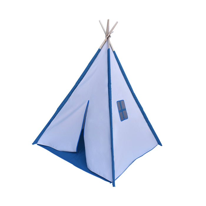 Tienda Carpa Teepe Blanco / Azul 120x120x150Cm Gamepower