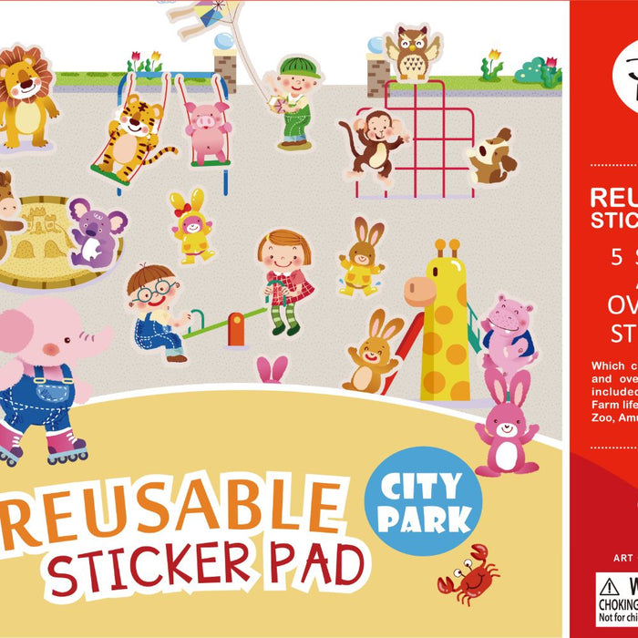 Set de stickers reutilizables parqueJAR MELO