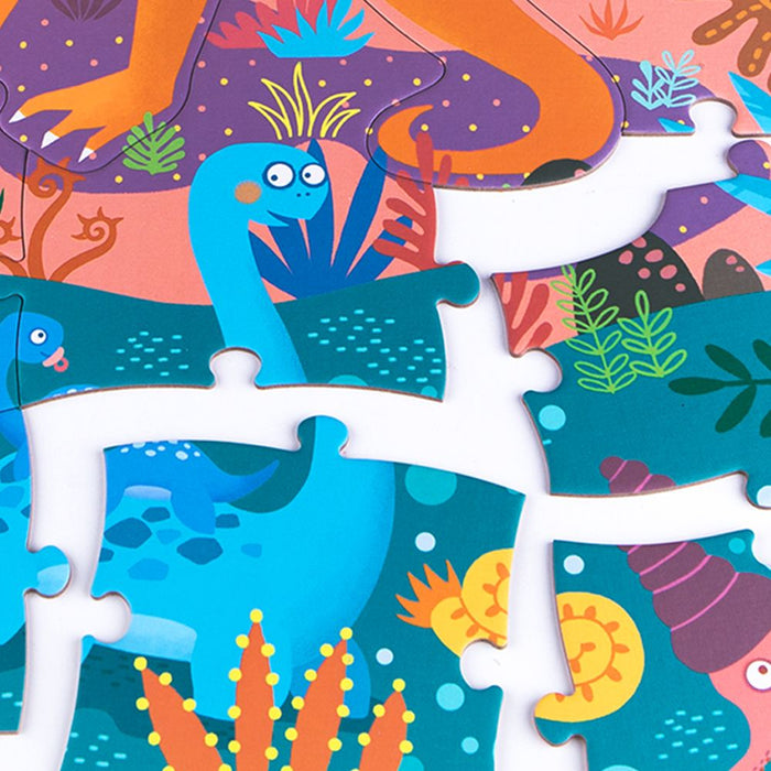 Puzzle de piso dinosauriosJAR MELO