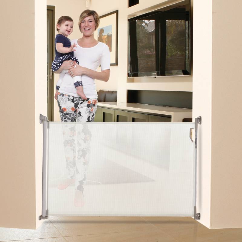 Puerta Retráctil de Seguridad Dreambaby® – Extensible hasta 140 cm