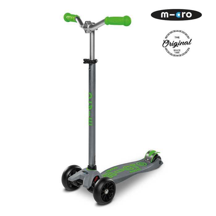 Micro Scooter Maxi Deluxe PRO Verde-Gris