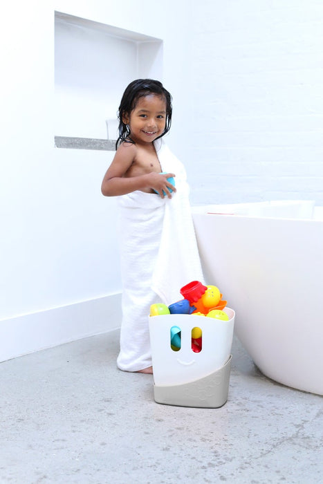 Organizador De Juguetes De Baño Gris