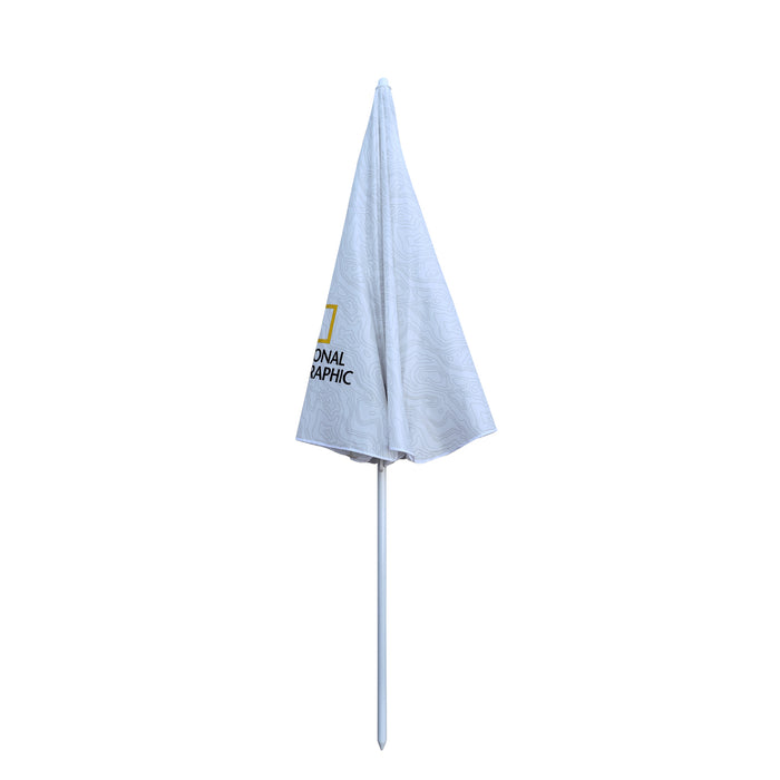 Quitasol Blanco 250 Cms National Geographic