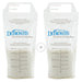 Pack 2 bolsas almacenamiento leche 180ml (25un c/caja)
