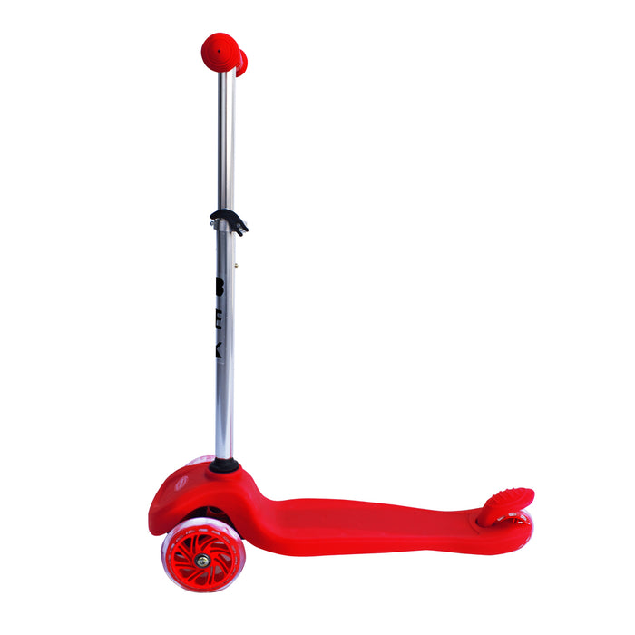 Scooter Monopatin 3 ruedas 50-70Cms Rojo BEX