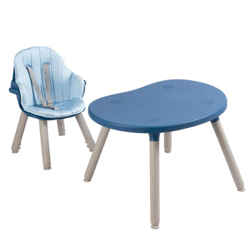 Silla de comer Babydesk 3 en 1 Azul