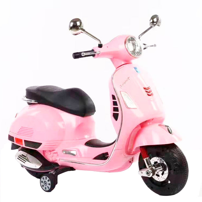 Moto Scooter a Bateria Rosada