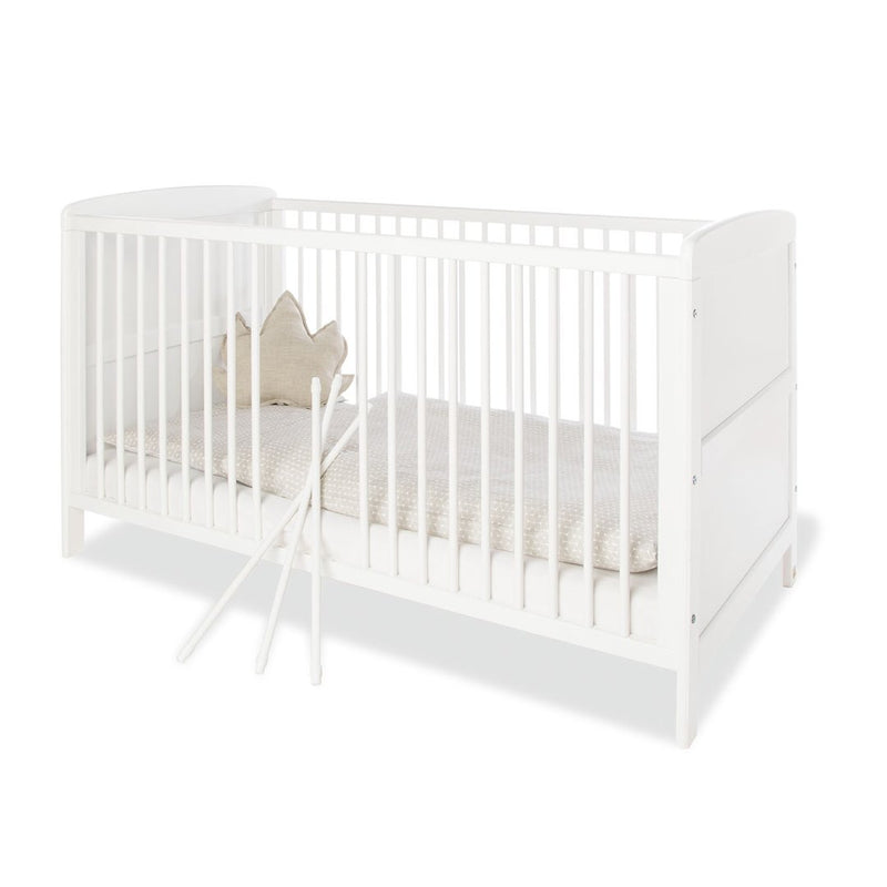 Cuna de madera / Cama de transición Viktoria 140x70cm