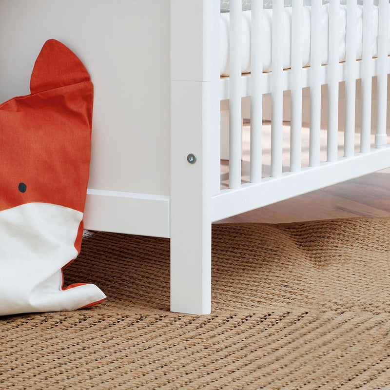 Cuna de madera / Cama de transición Viktoria 140x70cm