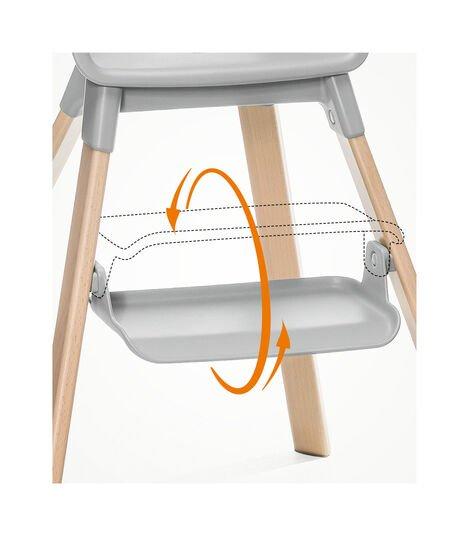 Silla Clikk Cloud Grey Stokke