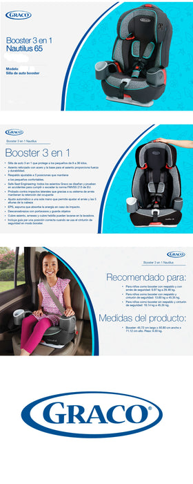 Silla de Auto Butaca Nautilus 2100789 Troy