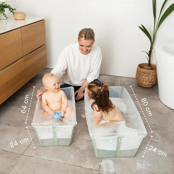 Tina Flexi Bath White Yellow