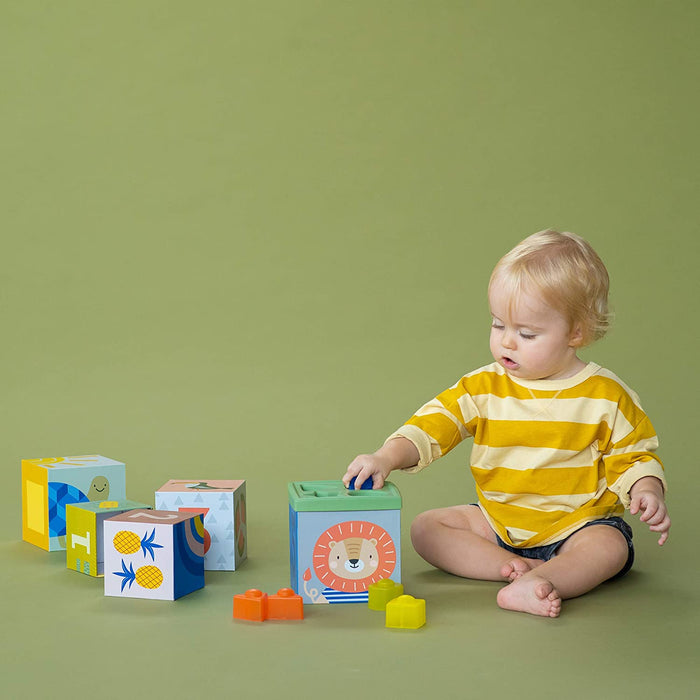 Cubo Encaje y Formas Savannah