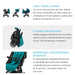 Travel System Eezy S+ (Plus) 2 v3 BLK + Aton S2 + Base Cybex - Cybex-MiniNuts expertos en coches y sillas de auto para bebé