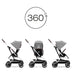 Travel System Eezy S Twist PLUS 2 + Aton S2 + Base Cybex - Cybex-MiniNuts expertos en coches y sillas de auto para bebé